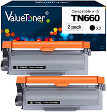 Valuetoner Compatible Toner Cartridge Replacement for Brother TN660 TN-660 TN630 TN-630 High Yield to use with HL-L2300D HL-L2320D HL-L2340DW HL-L2360DW MFC-L2720DW MFC-L2740DW DCP-L2540DW (2 Black)