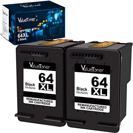 Amazon.com: HP 64XL Black High-yield Ink Cartridge | Works