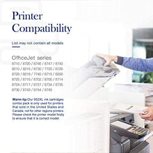 Valuetoner Remanufactured Ink Cartridges Replacement for HP 952 XL 952XL High Yield for OfficeJet Pro 8710 8720 7740 8740 7720 8715 8702 Printer (1 Black,1 Cyan,1 Magenta,1 Yellow, 4 Pack)