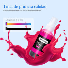 Valuetoner para Brother Kit de Tintas BTD60BK BT5001Y BT5001M BT5001C Impresora Compatibles HL-T4000DW DCP-T310 DCP-T510W DCP-T710W MFC-T810W MFC-T910DW MFC-T4500DW (4 Unidades)