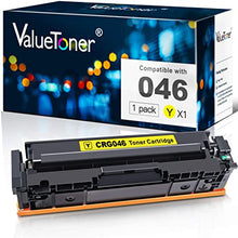 Valuetoner Compatible Toner Cartridge Replacement for Canon Cartridge 046 CRG 046 for Color ImageCLASS MF733Cdw, MF731Cdw, MF735Cdw, LBP654Cdw Printer, 1 Yellow