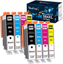 Valuetoner Compatible Ink Cartridge Replacement for HP 564XL 564 XL for Photosmart 5510 5514 7520 Premium B209 B210 Officejet 4610 4622 Deskjet 3070A Printer (Black Cyan Magenta Yellow,8-Pack)