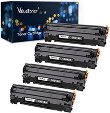 Valuetoner Compatible Toner Cartridge Replacement for Canon 128 CRG-128 3500B001AA ImageCLASS D530 D550 MF4570dw MF4770n MF4880dw MF4890dw MF4450 MF4420n FaxPhone L190 L100 Printer (Black, 4 Pack)