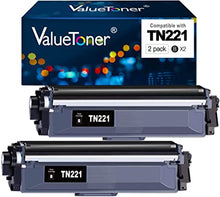 Valuetoner TN 221 Compatible Toner Cartridge Replacement for Brother TN221 to use with HL-3140CW HL-3150CDN HL-3170CDW MFC-9330CDW HL-3180CDW MFC-9130CW Printer (Black,2 Pack)