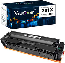 Valuetoner Compatible Toner Cartridge Replacement for HP 201A 201X for Color Laserjet Pro MFP M277dw M252dw M277n M277c6 M252n M252 M277 Printer (Black)