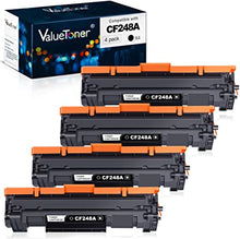 Valuetoner Compatible Toner Cartridge Replacement for HP 48A CF248A Used for Laserjet Pro M15w M16a M15a M16w MFP M31w M30w M29w Laser Printer (Black, 4 Pack)