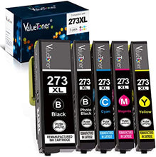 Valuetoner Remanufactured Ink Cartridge Replacement for Epson 273XL 273 XL T273XL Used with Expression XP-800 XP-810 XP-600 XP-820 XP-610 XP-520 Printer(5 Pack)