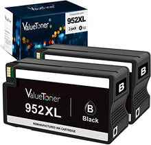 Valuetoner Remanufactured Ink Cartridges Replacement for HP 952 XL 952XL High Yield for OfficeJet Pro 8710 8720 7740 8740 7720 8715 8702 (2-Black)