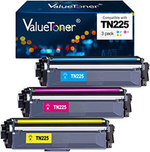 Valuetoner TN 221 TN 225 Compatible Toner Cartridge Replacement for Brother TN221 TN225 to use with HL-3140CW HL-3180CDW HL-3170CDW MFC-9330CDW HL-3150CDN Printer (Cyan,Magenta, Yellow,3 Pack)