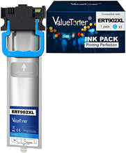 Valuetoner Remanufactured Ink Pack Replacement for Epson 902XL 902 XL T902XL220 Used in Workforce C5210 C5290 C5710 C5790 Printer High Yield (1 Cyan)