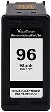 Valuetoner Remanufactured Ink Cartridge Replacement for HP 96 C9348FN C8767WN (2 Black) 2 Pack