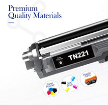 Valuetoner TN-221 TN-225 Compatible Toner Cartridge Replacement for Brother TN221 TN225 to use with HL-3140CW HL-3170CDW HL-3180CDW MFC-9130CW Printer ( Black, Cyan, Magenta, Yellow, 4 Pack )