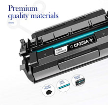 Valuetoner Compatible Toner Cartridge Replacement for HP 58A CF258A CF258X 58X for Laserjet Pro M404n M404dn MFP M428fdw M428fdn M428dw M404dw M404 M428 Printer (2 Black, No Chip)