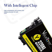 Valuetoner Remanufactured Ink Cartridge Replacement for Epson 220 220XL T220XL for Workforce WF-2760,WF-2750,WF-2630, WF-2650, WF-2660,XP-320,XP-420,XP-424 (2 Black,1 Cyan,1 Magenta,1 Yellow, 5 Pack)