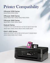 Valuetoner Remanufactured Ink Cartridge Replacement for HP 63 XL 63XL to use with Envy 4520 4512 4516 Officejet 5252 5255 5258 4650 3830 3833 4655 Deskjet 1112 2132 3630 3632 3634 (1 Black, 1 Color)
