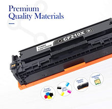 Valuetoner Remanufactured Toner Cartridge Replacement for HP 131X 131A CF210A CF211A CF212A CF213A for Laserjet Pro 200 Color M251nw M251n MFP M276nw MFP M276n Printer (Black,Cyan,Magenta,Yellow)
