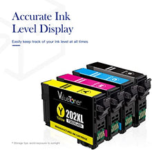 Valuetoner Remanufactured Ink Cartridges Replacement to use with Epson 202XL 202 XL for Workforce WF-2860 Expression Home XP-5100 (1 Black, 1 Cyan, 1 Magenta, 1 Yellow)