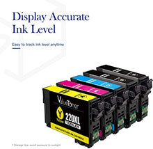 Valuetoner Remanufactured Ink Cartridge Replacement for Epson 220 220XL T220XL for Workforce WF-2760,WF-2750,WF-2630, WF-2650, WF-2660,XP-320,XP-420,XP-424 (2 Black,1 Cyan,1 Magenta,1 Yellow, 5 Pack)