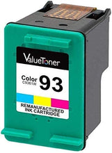 Valuetoner Remanufactured Ink Cartridge Replacement for HP 92 93 C9362WN C9361WN for Deskjet 5420 5420v 5440 5440v 5440xi 5442 5443 Photosmart 7850 C3100 C3110 (3 Black, 2 Tri-Color, 5 Pack)