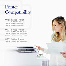 Valuetoner Compatible Toner Cartridge Replacement for HP 410A CF410A CF411A CF412A CF413A to use with Color Laserjet Pro MFP-M477fdw-M477fdn M477fnw-M452dn-M452nw M452dw M477 M452 Printer (4-Pack)