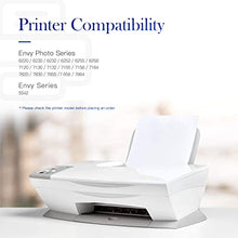 Valuetoner Remanufactured Ink Cartridge Replacement for HP 64XL 64 XL Used in Envy Photo 7858 7855 7155 6255 6252 7120 6232 7158 7164, Envy 5542 Printer ( 2 Black )