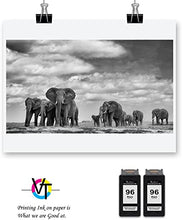 Valuetoner Remanufactured Ink Cartridge Replacement for HP 96 C9348FN C8767WN (2 Black) 2 Pack