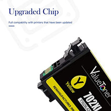 Valuetoner Remanufactured Ink Cartridges Replacement for Epson 702XL 702 XL for Workforce Pro WF-3733 WF-3720 WF-3730 Printer (1 Cyan, 1 Magenta, 1 Yellow, 3 Pack)