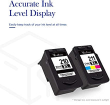 Valuetoner Remanufactured Ink Cartridge Replacement for Canon PG-210XL CL-211XL to use with PIXMA IP2702 IP2700 MP230 MP240 MP250 MP270 MP280 MP480 MP490 MP495 MP499 MX320 MX330 MX340(1 Black,1 Color)