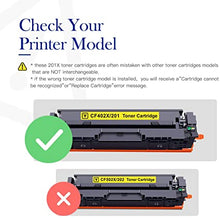 Valuetoner Compatible Toner Cartridge Replacement for HP 201X 201A CF400X CF401X CF402X CF403X CF400A for Color Laserjet Pro MFP M277dw M252dw M277n M277c6 M252n M277 (Black, Cyan, Magenta, Yellow)