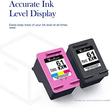 Valuetoner 61XL Ink Cartridges Replacement for HP 61 Ink Cartridge Combo Pack 61XL Works with HP Envy 4500 4502 5530 Deskjet 2540 3510 OfficeJet 4630 Printer (1 Black, 1 Tri-Color, 2-Pack)