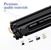 ValueToner Compatible Toner Cartridge Replacement for Hewlett Packard CB435A (HP 35A) 2 Black Toners Compatible With LaserJet P1002, LaserJet P1003, LaserJet P1004, LaserJet P1005, LaserJet P1006, LaserJet P1009 Printer