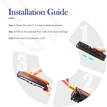 Valuetoner Compatible Toner Cartridge Replacement for HP 410A CF410A CF411A CF412A CF413A to use with Color Laserjet Pro MFP-M477fdw-M477fdn M477fnw-M452dn-M452nw M452dw M477 M452 Printer (4-Pack)