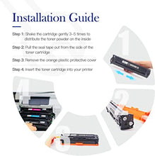 Valuetoner Remanufactured Toner Cartridge Replacement for HP 131X 131A CF210A CF211A CF212A CF213A for Laserjet Pro 200 Color M251nw M251n MFP M276nw MFP M276n Printer (Black,Cyan,Magenta,Yellow)
