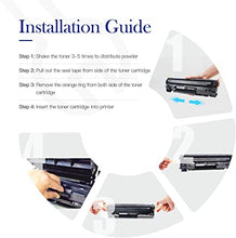 Valuetoner Compatible Toner Cartridge Replacement for Canon 128 CRG-128 3500B001AA ImageCLASS D530 D550 MF4570dw MF4770n MF4880dw MF4890dw MF4450 MF4420n FaxPhone L190 L100 Printer (Black, 4 Pack)