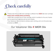 Valuetoner Compatible Toner Cartridge Replacement for HP 58A CF258A CF258X 58X for Laserjet Pro M404n M404dn MFP M428fdw M428fdn M428dw M404dw M404 M428 Printer (2 Black, No Chip)