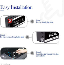 Valuetoner Remanufactured Ink Cartridges Replacement for HP 952 XL 952XL High Yield for OfficeJet Pro 8710 8720 7740 8740 7720 8715 8702 (2-Black)