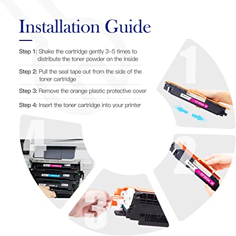 Remanufactured Toner Cartridge Replacement for 130A CF35