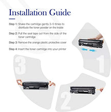 Valuetoner Compatible Toner Cartridge Replacement for HP 83A CF283A to use with Laserjet Pro MFP M125nw MFP M201dw MFP M225dw MFP M125a M201n M127fn M127fw M225dn Printer (2 Black)