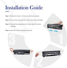 ValueToner Compatible Toner Cartridge Replacement for Hewlett Packard CB435A (HP 35A) 2 Black Toners Compatible With LaserJet P1002, LaserJet P1003, LaserJet P1004, LaserJet P1005, LaserJet P1006, LaserJet P1009 Printer