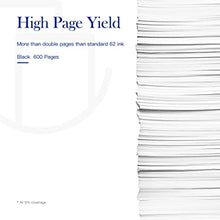 Valuetoner Remanufactured Ink Cartridge Replacement for HP 62 XL 62XL Used in Envy 5540 5640 5660 7644 7645 OfficeJet 5740 8040 200 250 Series Printer ( 2 Black )