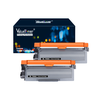 Valuetoner Compatible Toner Cartridge Replacement for Brother TN660 TN-660 TN630 TN-630 High Yield to use with HL-L2300D HL-L2320D HL-L2340DW HL-L2360DW MFC-L2720DW MFC-L2740DW DCP-L2540DW (2 Black)