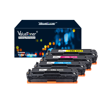 Valuetoner Compatible Toner Cartridge Replacement for Canon 131 131H for ImageClass MF8280Cw MF628Cw MF624Cw MF8230Cn LBP7110Cw Printer (Black,Cyan,Magenta,Yellow,4 Pack)
