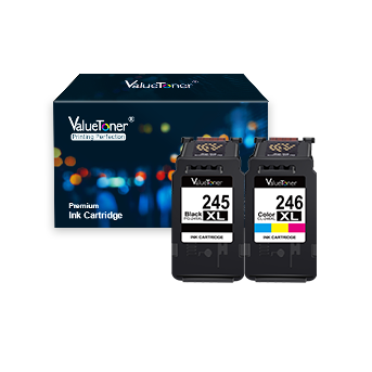 Valuetoner Remanufactured Ink Cartridge Replacement for Canon Pg-245Xl Cl-246Xl PG-243 CL-244 to use with Pixma MX492 MX490 MG2420 MG2520 MG2522 MG2920 MG2922 MG3022 MG3029 (2-Pack)