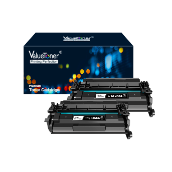 Valuetoner Compatible Toner Cartridge Replacement for HP 58A CF258A CF258X 58X for Laserjet Pro M404n M404dn MFP M428fdw M428fdn M428dw M404dw M404 M428 Printer (2 Black, No Chip)
