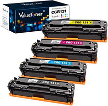 Valuetoner Compatible Toner Cartridge Replacement for Canon 131 131H for ImageClass MF8280Cw MF628Cw MF624Cw MF8230Cn LBP7110Cw Printer (Black,Cyan,Magenta,Yellow,4 Pack)